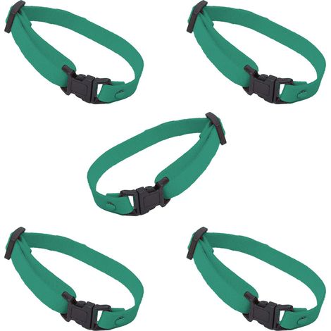 Collier Martingale Pour Chien - Nylon Réfléchissant Avec Fermeture Velcro - Pour Promenade Nocturne Et Dressage - 1 Pièce (1/5)