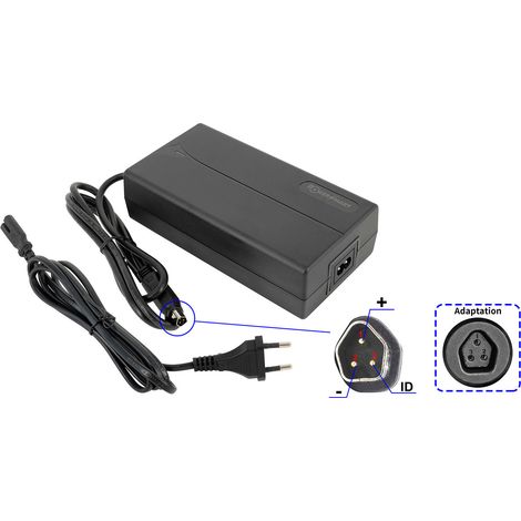 PowerSmart Adaptateur secteur 48 V 2 A pour connecteur Fischer CAN 3 broches