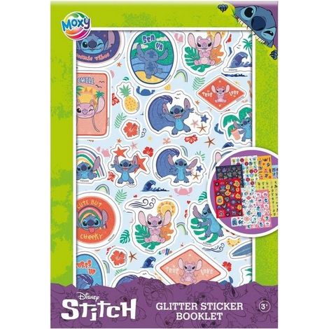 Album di figurine glitterate di Stitch Disney
