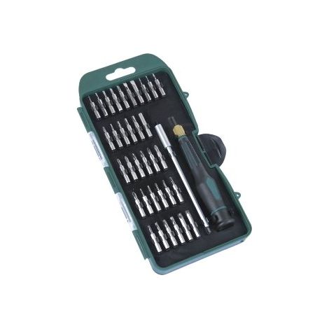 Bruder-Mannesmann Juego de destornilladores Pro negro 36 piezas