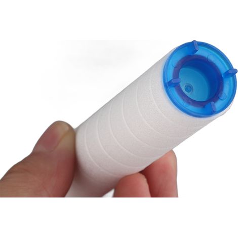 Cabezal de ducha con filtro [Cabezal de ducha] Cabezal de ducha de 3 boquillas [Desmontable y lavable] Bomba de ducha con ionización negativa para spa [ABS, PP] Cabezal de ducha 130 g (1/5)