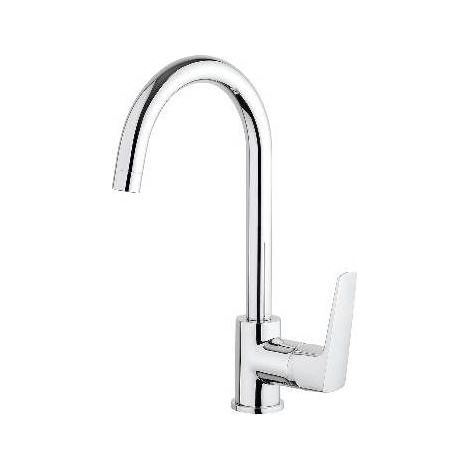 MISCELATORE MONOCOMANDO LAVELLO CANNA ALTA SPARTACO Misura: Cromo