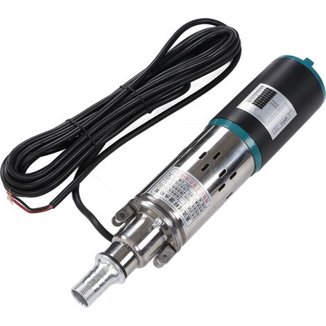 180 W DC-Schraubenpumpe, 25 m Förderhöhe, Kupfermotor, hohe Förderleistung, Hochdruck-Bürstenmotor, Solar-Bewässerungspumpe, 12 V DC (1/5)