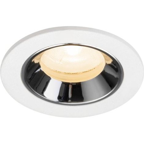 Spot encastré Numinos XS blanc/chrome 2700K - 20 deg - 1009282