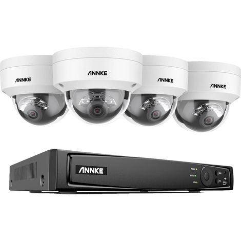 IP-Sicherheitskamera, 8MP Auflösung, Nachtsichtfähigkeit, 8CH 4PCS NVR Kit, Keine (1/2)