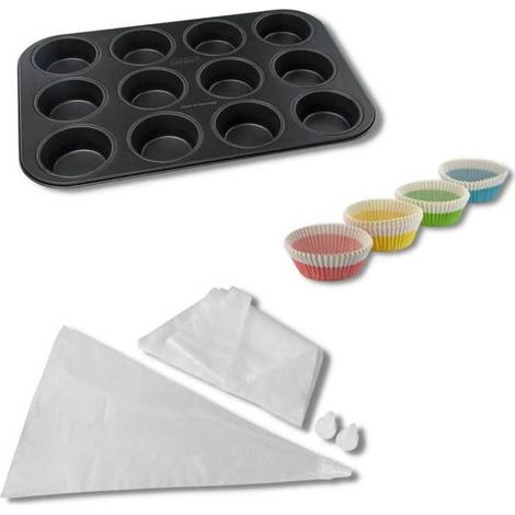 Zenker Muffinbackform Edelstahl 12 Fächer (1/3)