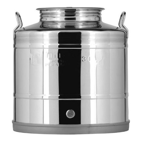 Fût d&039huile soudé Minox 30lt avec bouchon à vis - AT04 2,50-4,00 mt