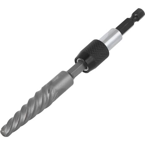 Kit de 6 extracteurs de vis cassées à tige hexagonale et dents grossières pour boulons endommagés - Outil d'extraction facile (1/5)
