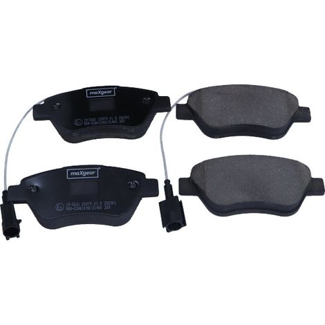 PLAQUETTES DE FREIN MAXGEAR. FIAT P.FIORINO/GRANDE PUNTO/EVO/500 0.9-1.4 07- (1/2)