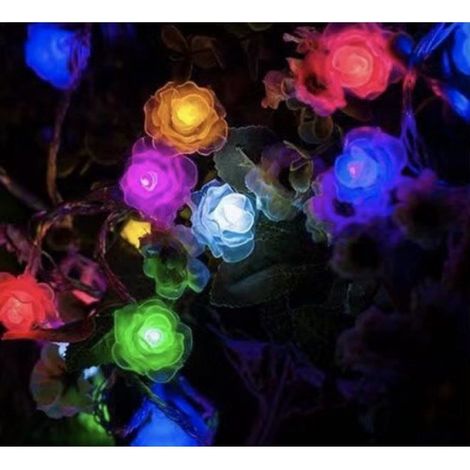 Guirlande lumineuse - - Rose - 3m - 20 LED - Multicolore (1/2)