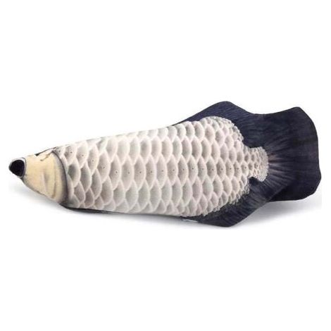 Jouet pour chat en forme de poisson flottant - 4 types de poissons au choix - Jouet sportif pour chaton, jouet interactif en peluche pour chat, jouet sportif amusant pour chat Carpe rouge