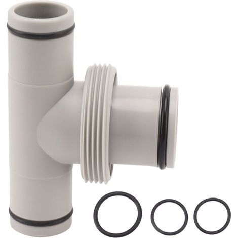 Raccord en T 1.5" vers 2x 1.25" pour tuyau piscine Intex (1/4)