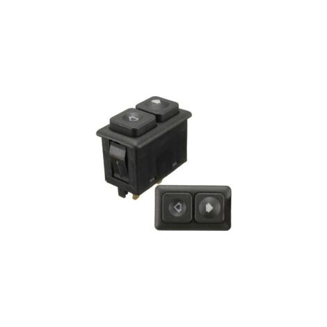 Interrupteur de lève-vitre électrique pour voiture, interrupteur de commande de lève-vitre à 5 broches, compatible avec BMW E23 E24 E28 E30 61311381205 (1/2)
