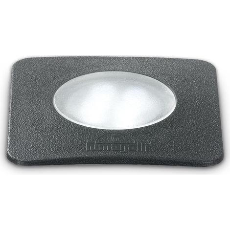 Tecnico Moderno Gravity Square Materie Plastiche Nero 1 Luce Gu10 Small (1/2)