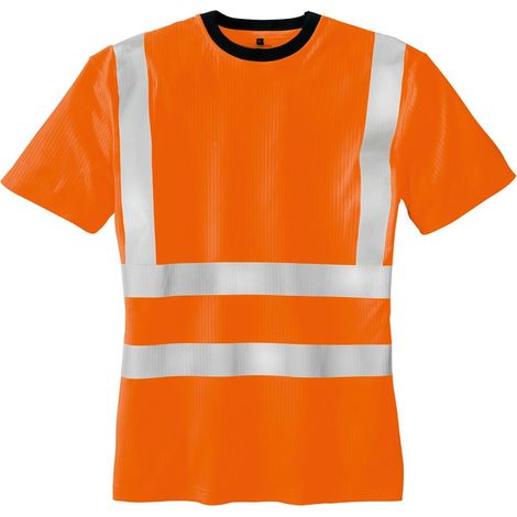 Warnschutz-T-Shirt HOOGE, leuchtorange, Gr. L