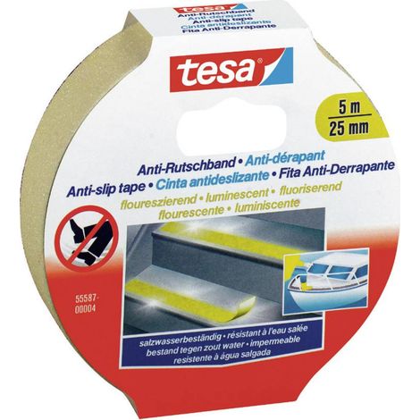 Tesa nastro antiscivolo fluorescente 5mtx25mm 55580 55580-00000