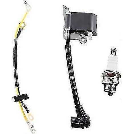 Bobine d'allumage et bougie pour Jonsered 2036 2040 Cs2036 Cs2040 Cs2234 S Cs2238 S Gz380 Husqvarna 235 240 236 235e 236e 240 36 41 136 136le 120 Mark II (1/5)