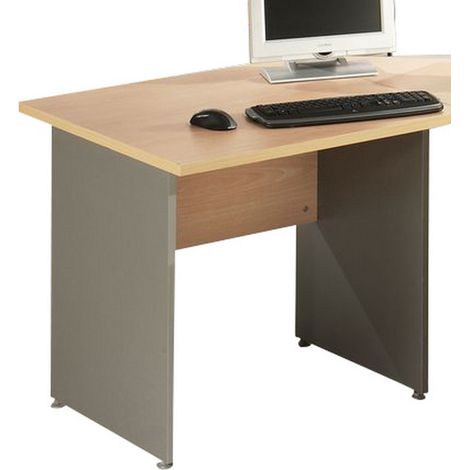 Bureau Winch 80 x 80 cm Hêtre Alu (1/2)