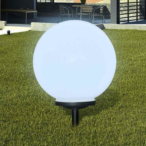 vidaXL Lámpara de camino de jardín LED 40 cm con pincho de tierra (1/5)