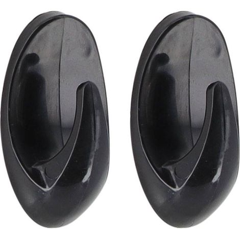Set aus 2 haken abs 3m - schwarz - Tendance