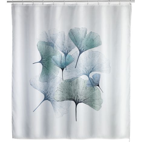 Anti-Schimmel-Duschvorhang GINGKO, Polyester, Wenko (1/5)