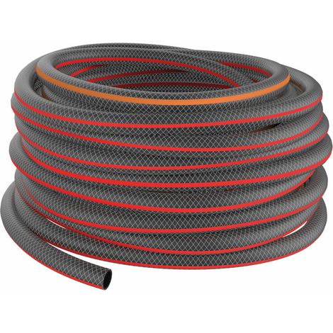 Fiskars 1027111 Gartenschlauch 50 Meter schwarz rot (1/2)
