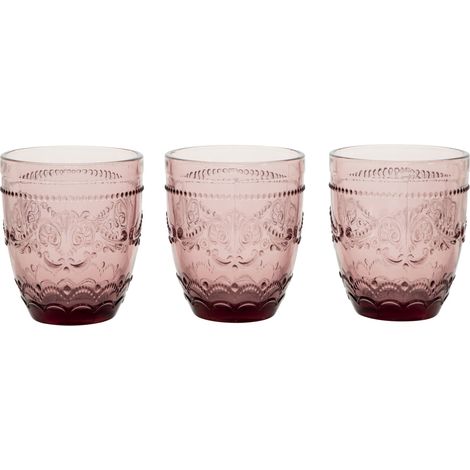 Set de 3 copas Noblesse moradas 300 cc