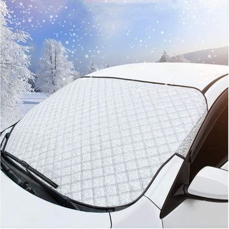 Housse de pare-brise, protection contre le gel, la neige et le soleil — Accessoire pour voitures et SUV, utilisation par tous les temps (1/5)