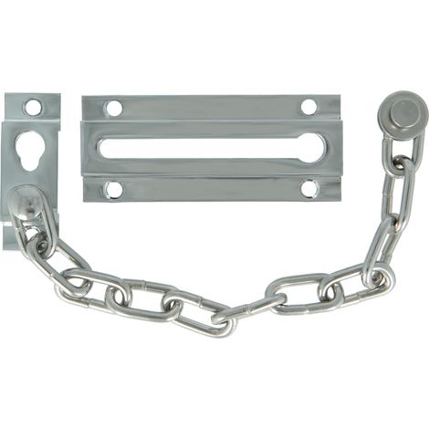 AMIG Entrebâilleur de porte chaînette 1 Laiton Chromé brillant (1/5)