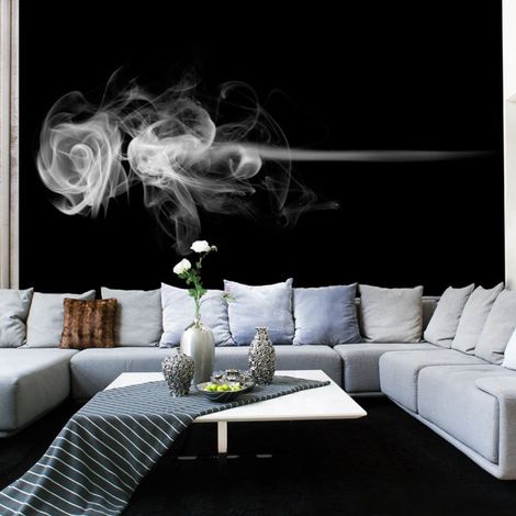 Papier Peint "Rose Fumée" 154 x 200 cm (1/2)