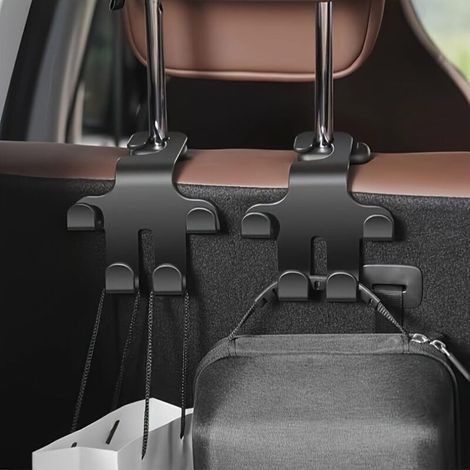 Sac de rangement de voiture - Porte-parapluie pour siège - Cylindre de siège parapluie - Mallette de rangement pliable avec crochet de siège pour voitures, camping-cars, SUV (1/4)