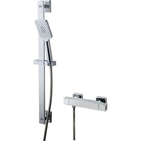 Malvern Thermostatic Mixer Shower Kit - Chrome (1/2)