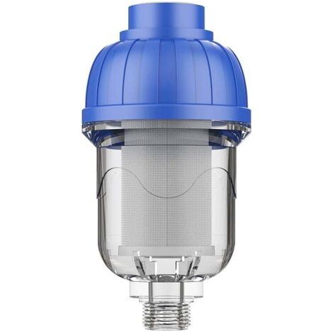 Filtre à sédiments réutilisable de 1,27 cm, filtre à sédiments rotatif, filtre à eau en maille d'acier inoxydable 316 de 40 μm, adapté aux machines à laver et aux chauffe-eau (1/4)