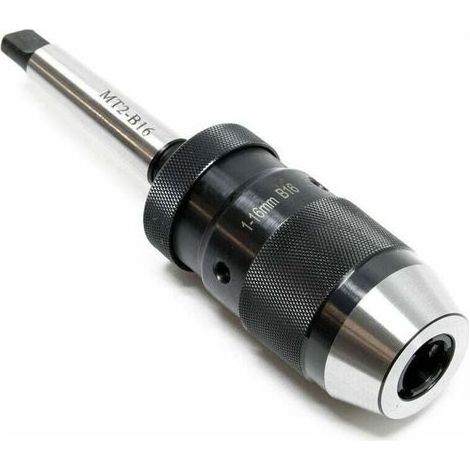 Chuck of drilling MK2- B16 with range of tightening 16mm Cone morse integrated Adapter of chuck (1/4)