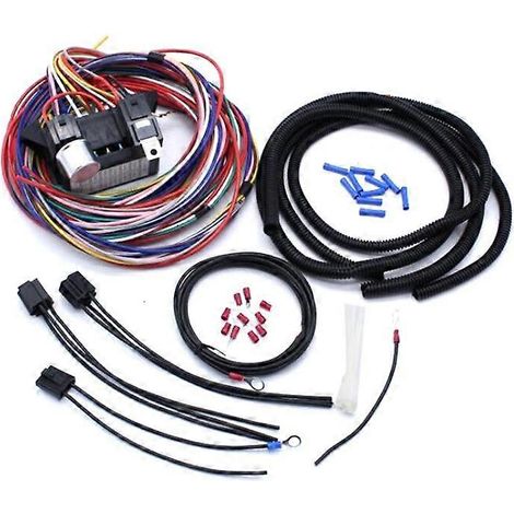 Compatible avec les faisceaux de câblage Muscle Car Hot Rod, Street Rod et Rat Rod, et avec les kits de câblage universels à 12 circuits. (1/5)