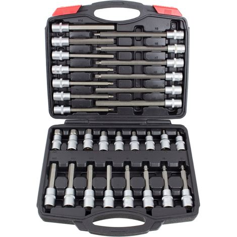 ASSORTIMENT EMBOUTS CHC H5 à H19 LONGS DE 55 à 200 COFFRET 1/2