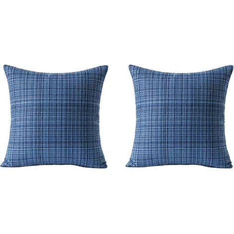 Set mit 2 wasserdichten Outdoor-Kissenbezügen, 18 x 18 cm, wasserabweisend (1/5)