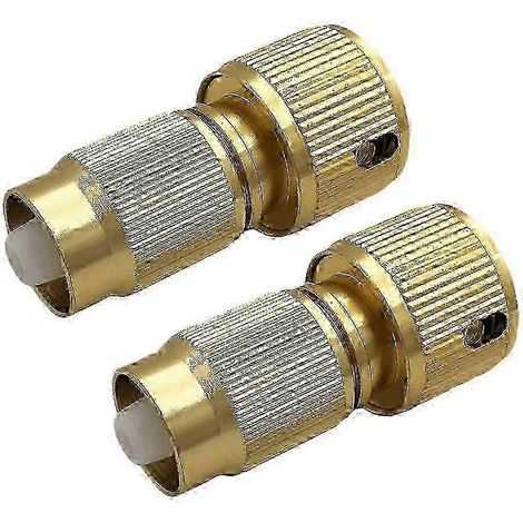Set di 2 raccordi di riparazione espandibili in ottone per tubo da giardino (1/2)