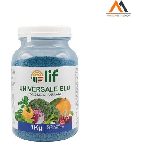 UNIVERSAL BLAUER GRANULARDÜNGER 'NPK 12-12-17' Kg. 1