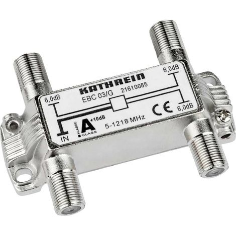 Kathrein EBC 03/G Dérivateur TV câble 3 voies 5 - 1218 MHz Y762852 (1/2)