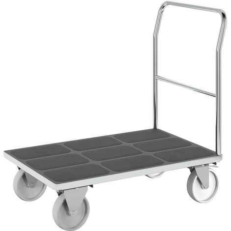 eurokraft pro, Chariot plate-forme, barre de poussée tubulaire