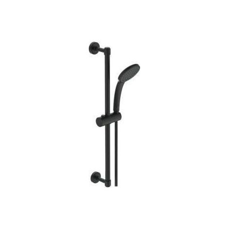 Brause-Set Ideal Standard Idealrain 600 mm, 1 Strahlart, schwarz matt - BD142XG (1/5)