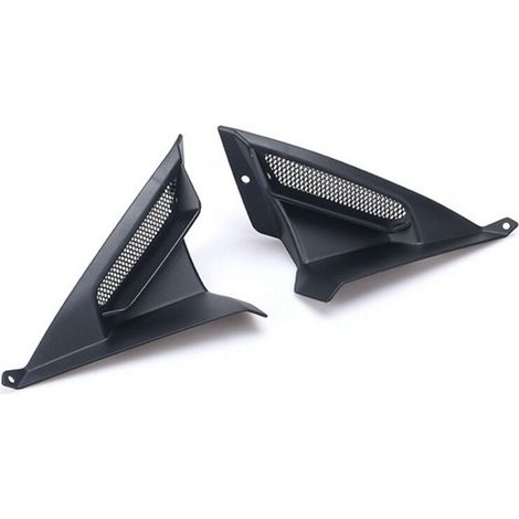 1 paire Couleur : Noir Matériau : Plastique Grille avant de moto Carénage d'air (1/5)