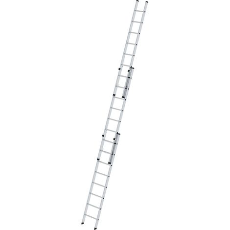 Günzburger Steigtechnik Echelle coulissante à échelons en 3 parties sans traverse 3 x 8 échelons - 020308 (1/3)