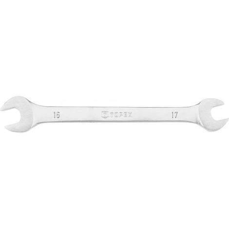 Chiave inglese a doppia apertura topex misure 16-17 mm, gto 35d611 (1/3)