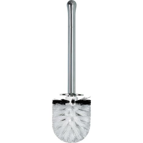Brosse WC de Rechange en Acier Inoxydable - Noir - pour