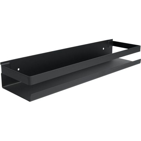 UlisemPortaspezie - Portaspezie da cucina sospeso - Portaspezie - Portabarattoli per spezie - Portaspezie (nero, 40 cm) (1/4)