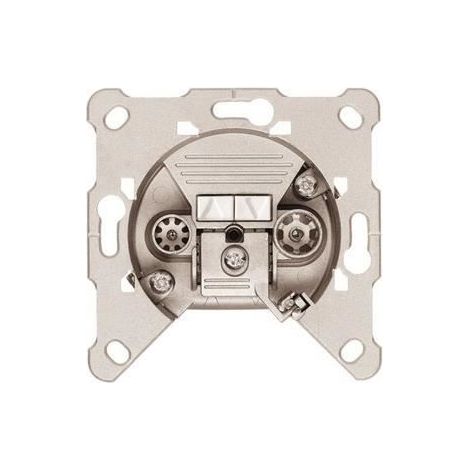 Prise antenne triax gedu 15 2 ports impédance 75 Ohm