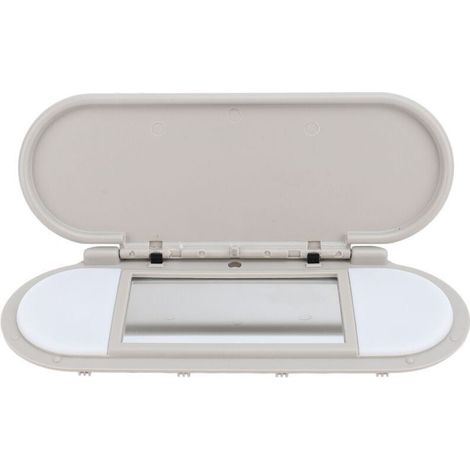 Espejo de tocador con parasol 51167366950, maquillaje resistente para Cooper F54 F55 F56 F60 (2015-2022), gris