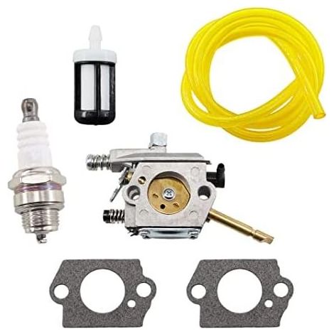 Carburateur pour débroussailleuses FS160 FS180 FS220 FS280 – Bougie d'allumage incluse – Performance optimale jardinage (1/4)